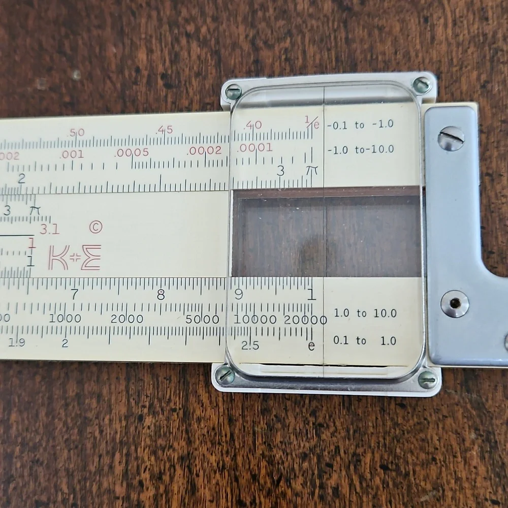 K & E Vintage Engineering Slide Rule - Picture 2 of 9
